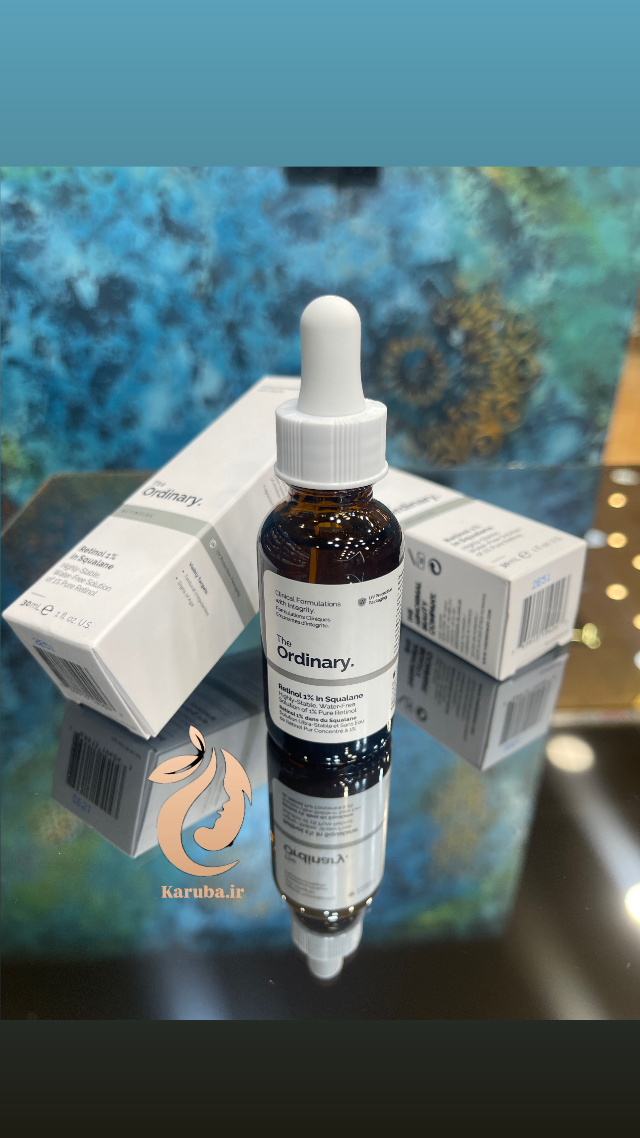 سرم رتینول اوردینری غلظت 02% ، 0.5% و 1% حجم 30 میل The Ordinary Retinol In Squalane 0.5% ، 1% - آریاناز بیوتی