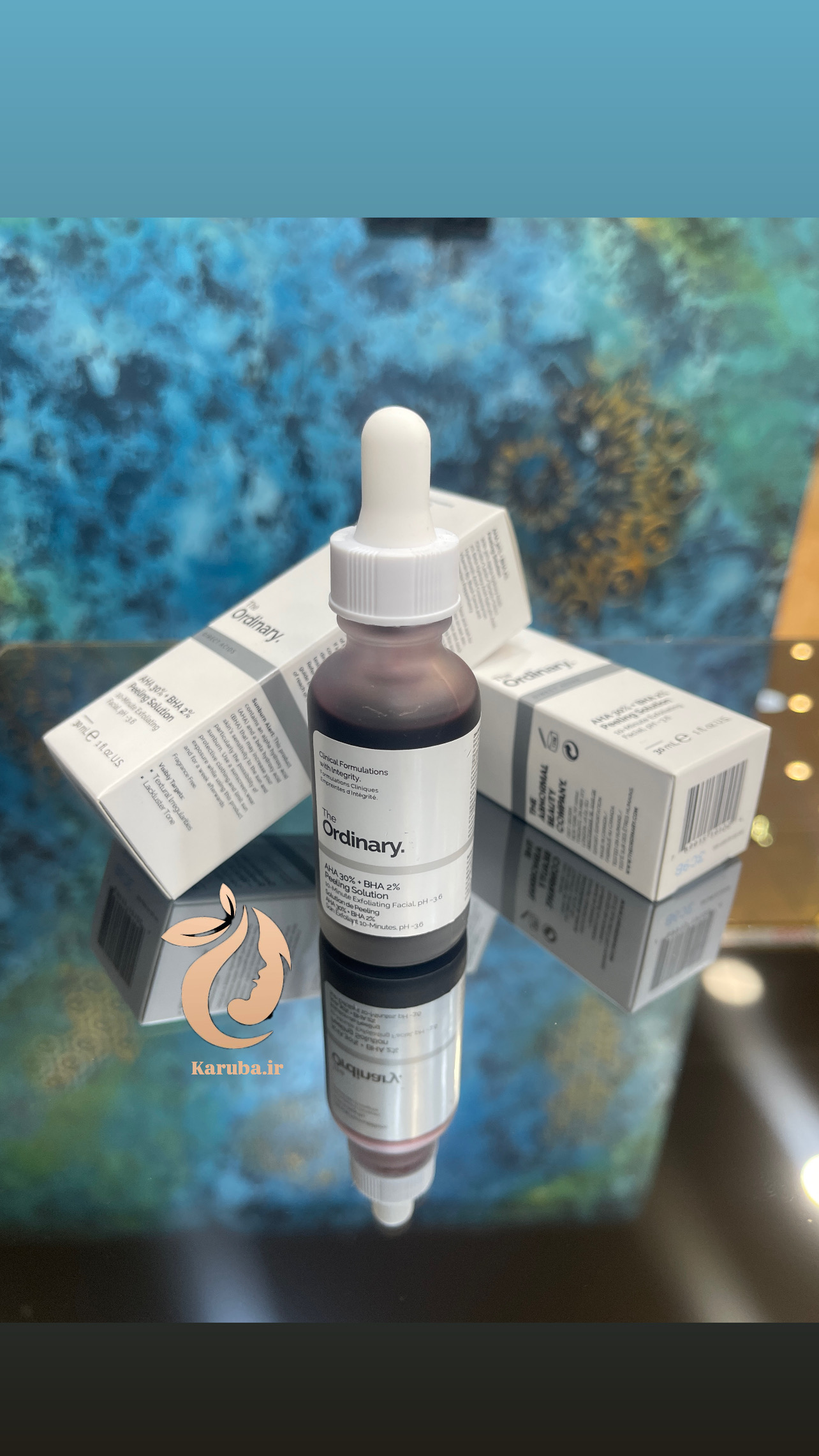 سرم لایه بردار اوردینری پیلینگ کانادایی اصلی; The Ordinary | AHA 30% + BHA 2% Peeling Solution - آریاناز بیوتی