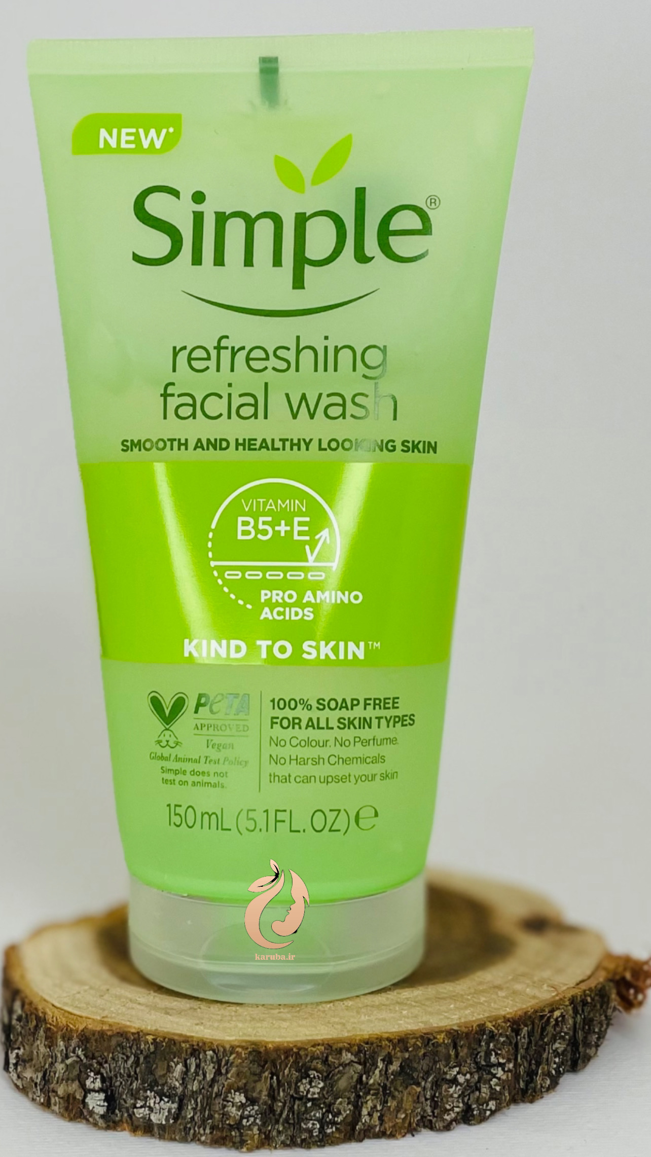 ژل شستشو فیس واش شاداب کننده پوست 150ml اورجینال (Refreshing Facial Wash): - آریاناز بیوتی
