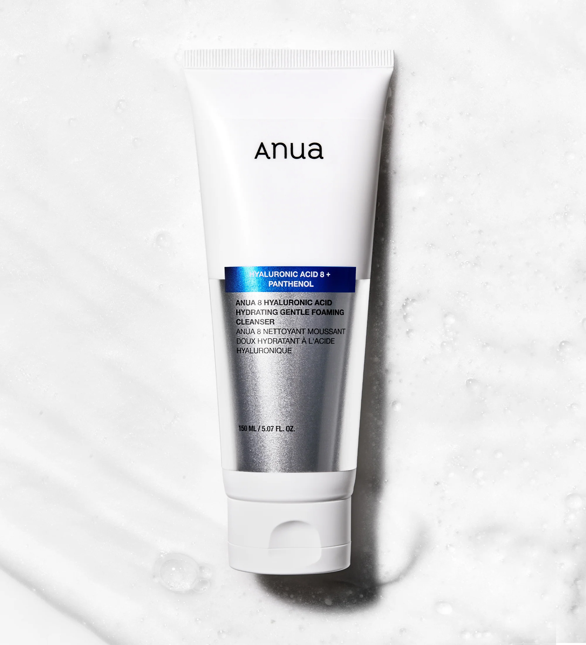 فوم شستشوی ملایم و آبرسان هیالورونیک اسید آنوا Anua 8 Hyaluronic Acid Cleanser - آریاناز بیوتی