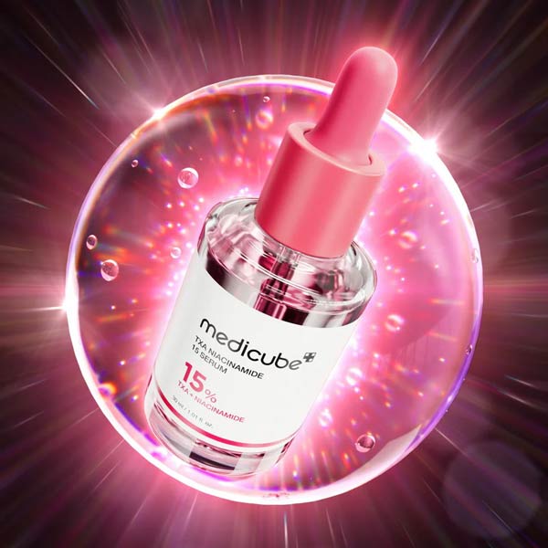 سرم ترانگزامیک اسید و نیاسینامید مدی کیوب Medicube TXA Niacinamide 15 - آریاناز بیوتی