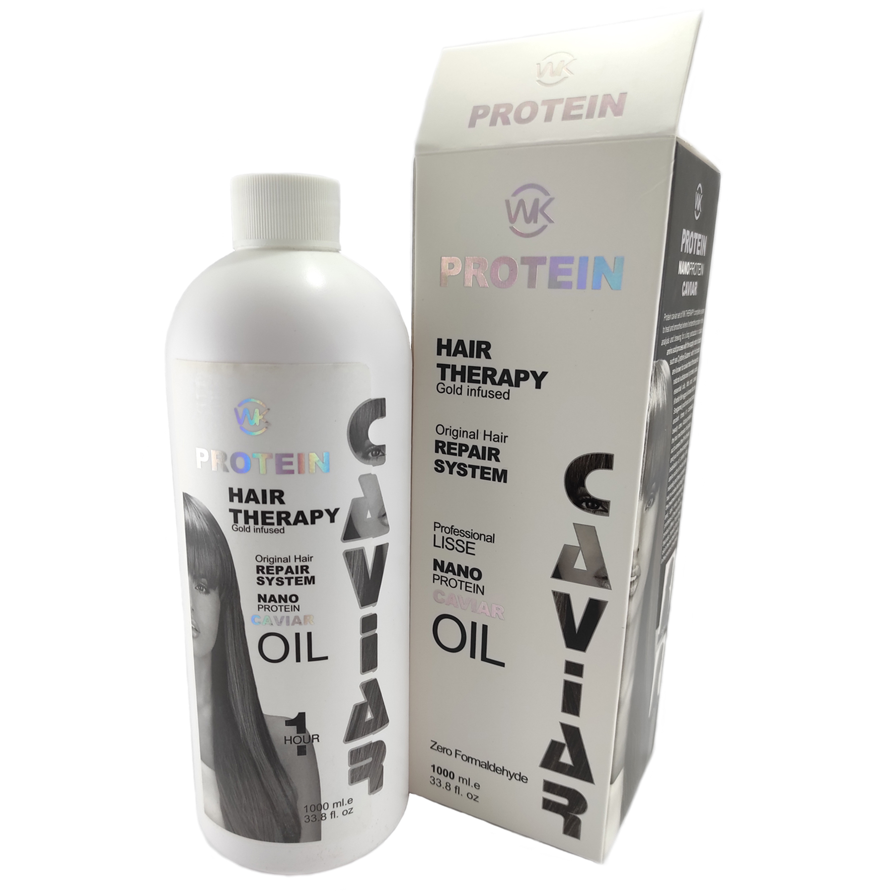 پروتئین مو نانو خاویار برزیلی Nano Caviar protein 1000ml - آریاناز بیوتی