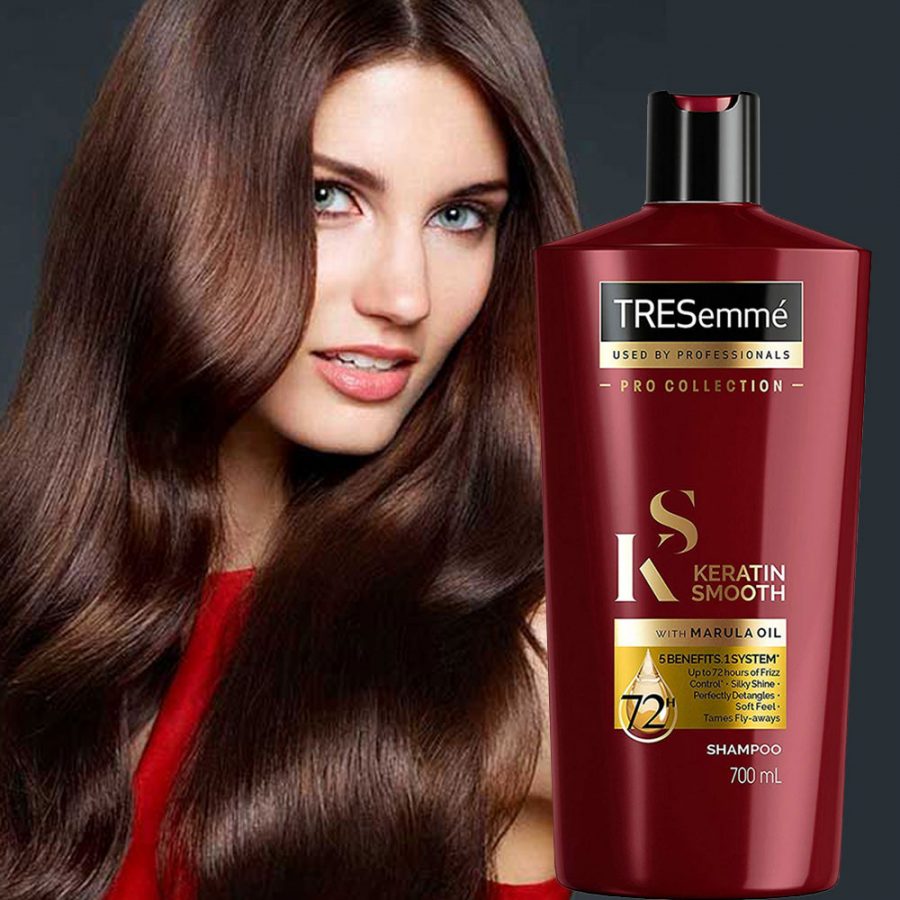 شامپو TRESEMMEترزمه مدلKERATIN SMOOTH کراتینه حجم400ميلي ليتر (با ضمانت اصالت کالا ساخت لهستان تاریخ انقضا 2027) (اماراتی درجه دو نیست!) - آریاناز بیوتی
