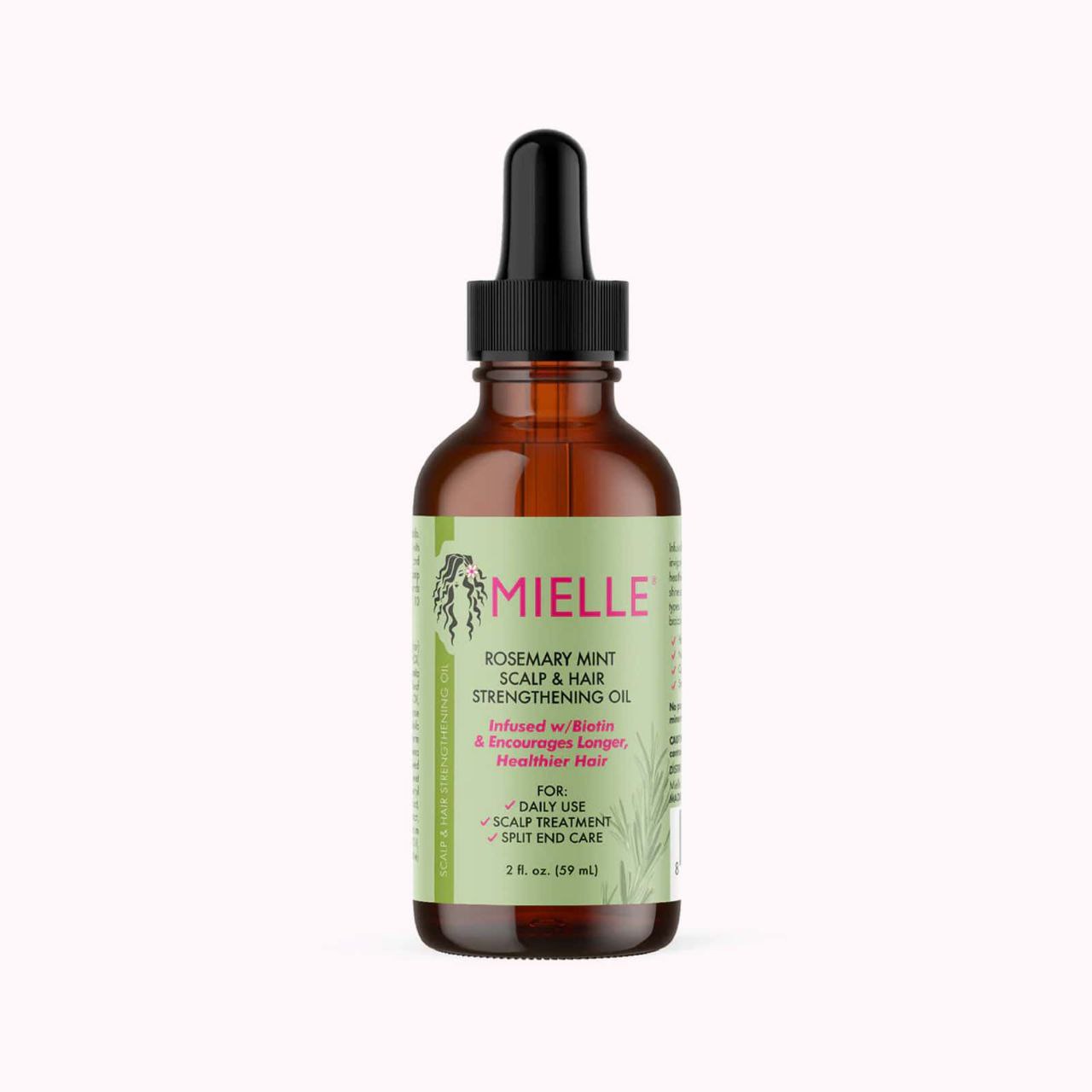 سرم ضد ريزش مو و تقويت کننده رزماری مايل (اصلی)مدل Mielle Rosemary Mint Scalp &amp; Hair Strengthening Oil - آریاناز بیوتی