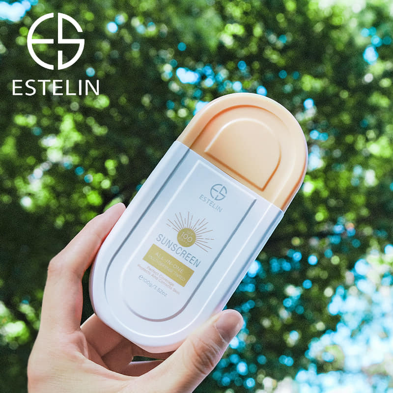 ضدآفتاب استلین رنگی ترمیم‌کننده و ضدپیری قوی مولتی دیفنس 100 گرم (Estelin Sunscreen All-In-One Multi-Defense Tinted SPF100 PA+++) - آریاناز بیوتی