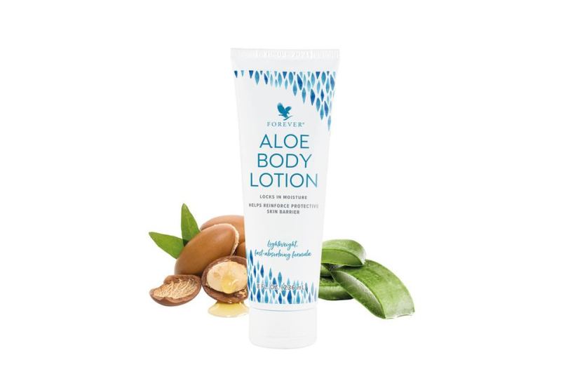 لوسیون بدن آلوئه بادی لوشن فوراور | Aloe Body Lotion تاریخ2028 - آریاناز بیوتی