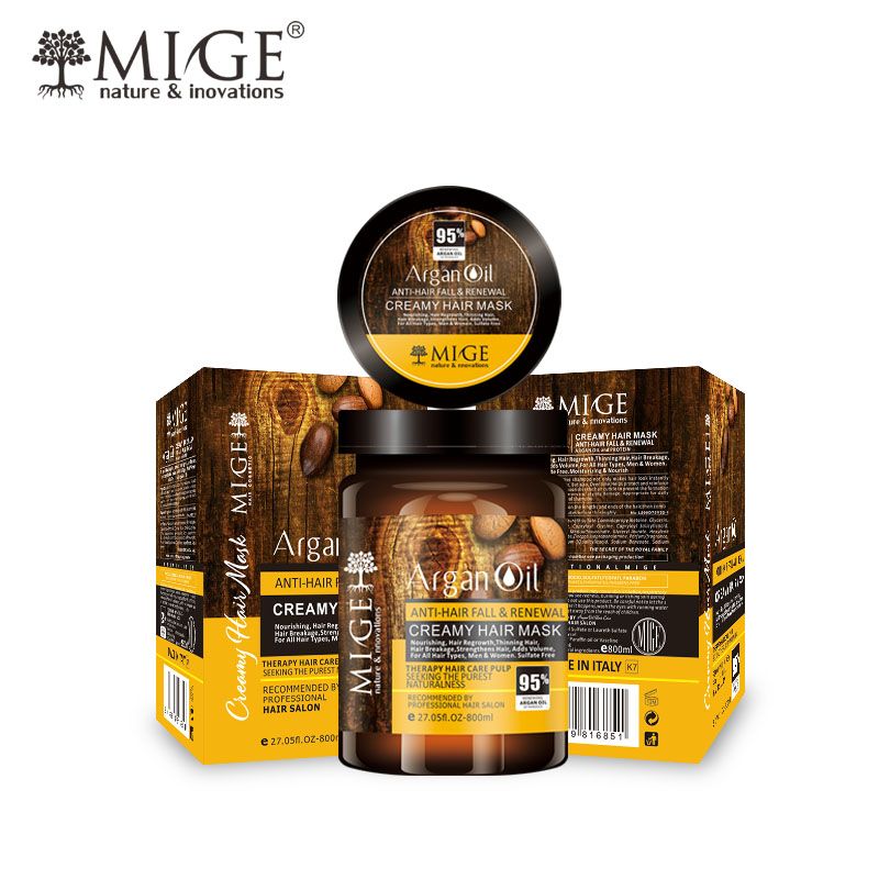 ماسک مو آرگان میگ MigeArgan Oil Mige Hair Mask - آریاناز بیوتی
