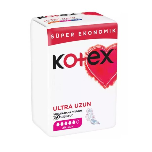 نوار بهداشتی سایز بلند مدل ULTRA UZUN با قابلیت جذب خیلی بالا بسته 18 عددی کوتکس - آریاناز بیوتی